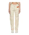 Heron Preston Double Pocket Slacks In Neutral