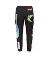 Heron Preston All-over Printed Trousers In Black