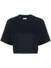 Heron Preston Black Crop Top In Black