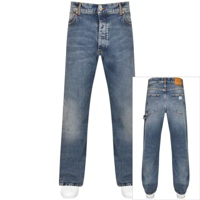 Heron Preston Ex Ray Mid Wash Jeans Blue