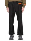 Heron Preston Premium Elastic Waistband Pants For Men In Black