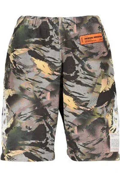 Pre-owned Heron Preston Fleece Shorts In Multicolor