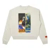 Heron Preston Fw21 Split Herons Crewneck Sweatshirt 'grey Melange' In Neutral
