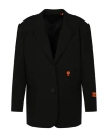 Shop Heron Preston Gabardine Stretch Blazer Woman Blazer Black Size 4 Polyester, Viscose, Elastane
