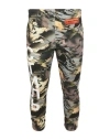 HERON PRESTON HERON PRESTON GRAPHIC CAMOUFLAGE SWEATPANTS MAN PANTS MULTICOLORED SIZE L COTTON