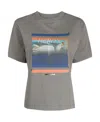 Heron Preston Gray Misprinted Heron T-shirt In Gray