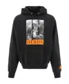 Heron Preston Graphic-print Hoodie In Black