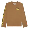 Heron Preston Hardware And Tools Long-sleeve T-shirt 'tobacco Brown Yellow'