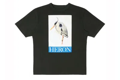Pre-owned Heron Preston Heron Painted T-shirt Black