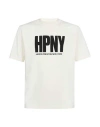 Heron Preston Organic Cotton T-shirt With Frontal Print In White