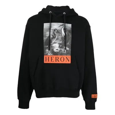 HERON PRESTON HERON PRESTON HERON PRESTON HERON HOODIE 'BLACK'