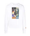 Heron Preston Heron Split Heron Prnt Hd Swt Wht Orng In White