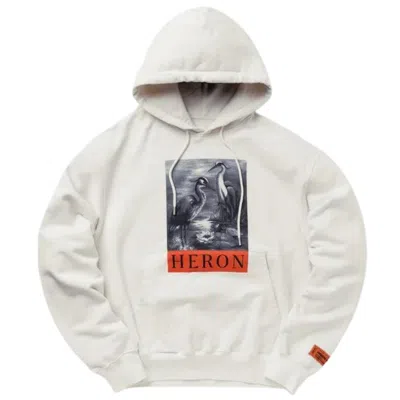 Pre-owned Heron Preston Herren Kapuzenpullover Hmbb024c99jer003 0110 Kapuzenpullover In Wei_