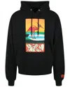 Heron Preston Heron Abstract Hoodie Man Sweatshirt Multicolored Size Xl Cotton