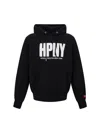 Heron Preston Logo-print Drawstring Hoodie In Black