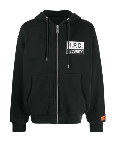 Heron Preston Hoodie In Black