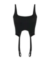Heron Preston Hooks Stretch-cotton Tank Top In Black