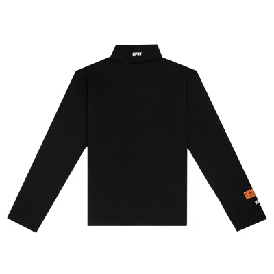 Pre-owned Heron Preston Hpny Emb Rollneck 'black/white'