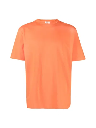 Heron Preston Orange Hpny Logo T Shirt
