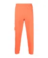 Heron Preston Hpny-print Tapered Track Pants In Orange