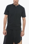 HERON PRESTON HPNY SHORT-SLEEVED T-SHIRT WITH EMBROIDERED CREWNECK