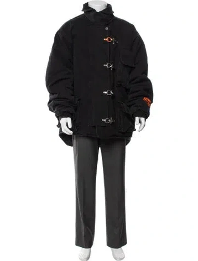 Pre-owned Heron Preston Jacket In Black