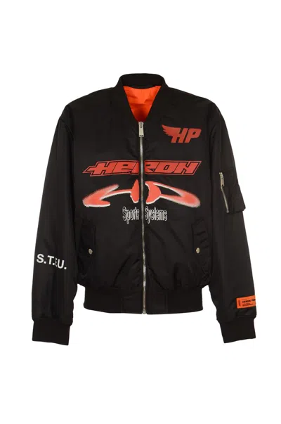 Heron Preston Jackets In Black