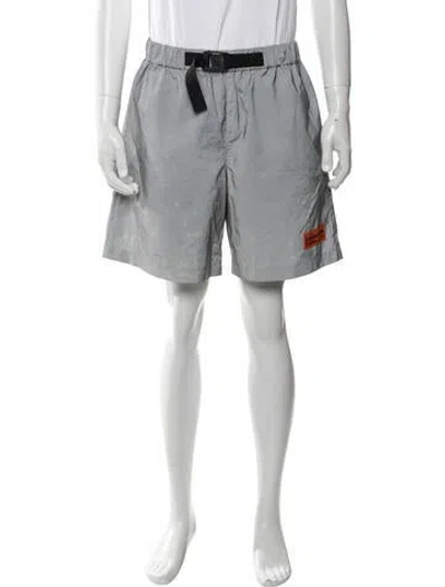 Pre-owned Heron Preston Jogger Shorts In Grey