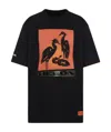 Heron Preston Litho Graphic-print T-shirt In Black