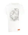 Heron Preston Logo Embossed T-shirt In White