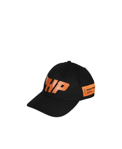 Heron Preston Logo Hat In Black