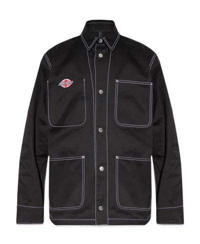 Heron Preston Logo Jacket In Black