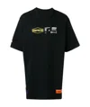 Heron Preston Logo Label T-shirt In Black