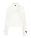Heron Preston Logo Embroidery Long-sleeved T-shirt In White