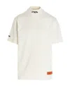 Heron Preston Logo-patch Mock-neck T-shirt In White