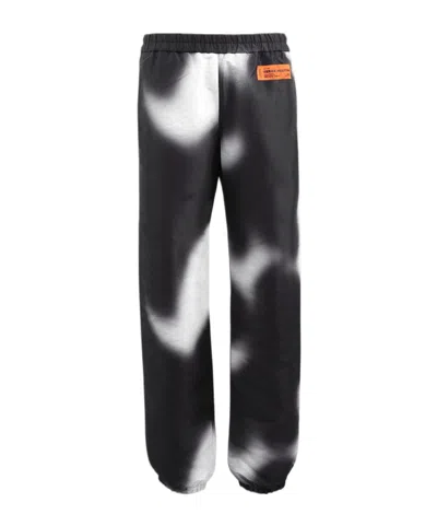 Heron Preston Logo Patch Track Pants In Black