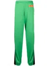 Heron Preston Logo Track Trousers In Grün