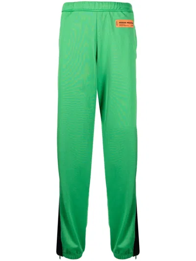 Heron Preston Logo Track Trousers In Grün
