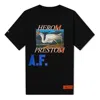 Heron Preston Graphic-print Crew-neck T-shirt In Black