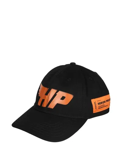 Heron Preston Logo-print Baseball Cap In Black