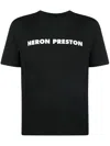 HERON PRESTON LOGO-PRINT COTTON T-SHIRT