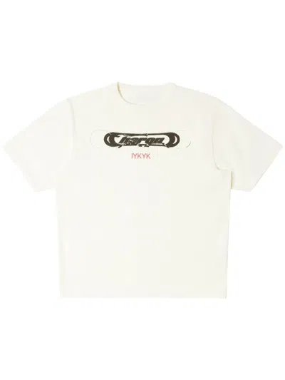 Heron Preston Logo-print Cotton T-shirt In White