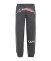 Heron Preston Logo-print Cotton Track Pants In Gray