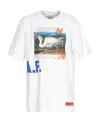 Heron Preston Logo Print Short-sleeved T-shirt In White