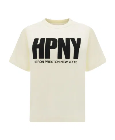 Heron Preston Logo-print T-shirt In White