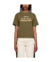 Heron Preston Logo Short-sleeved T-shirt In Green