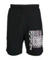 Heron Preston Logo Shorts In Black