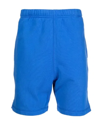 Heron Preston Logo Shorts In Blue