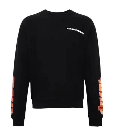 Heron Preston Logo Sweater In Black