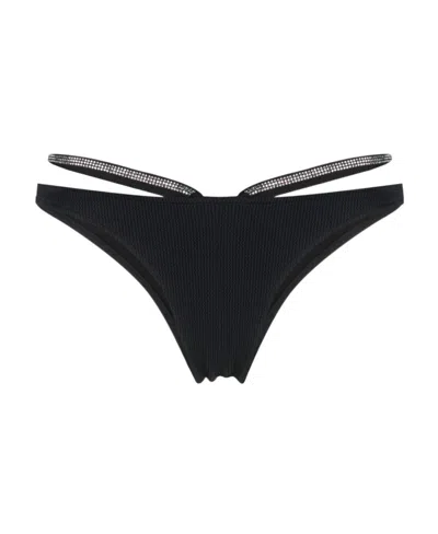 Heron Preston Logo Swimming Trunks In Black